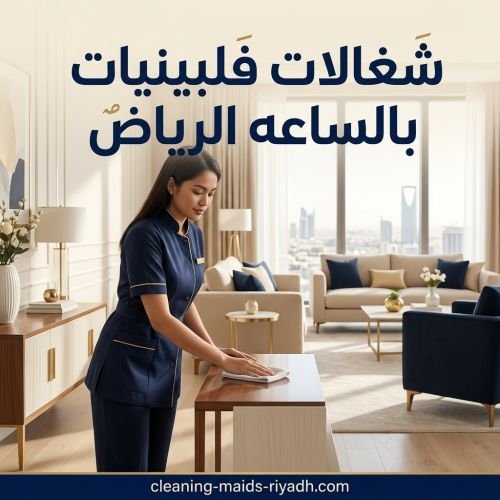 شغالات فلبينيات بالساعه الرياض